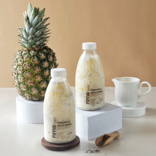 

Pineapple Jelly Drink Non Dairy with Stevia