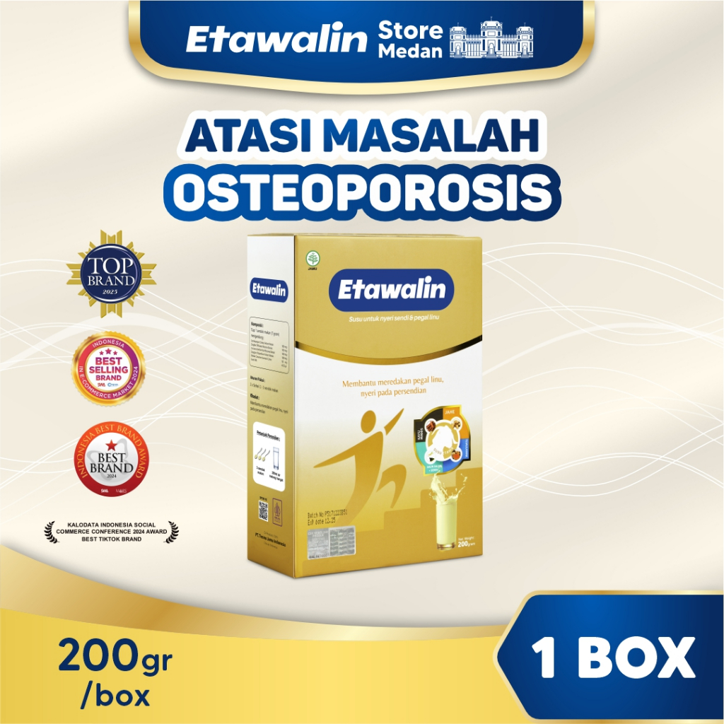 

Etawalin: Susu Kambing Etawa Mengobati Peradangan, Menghilangkan Nyeri Sendi dan Asam Urat 1 Box