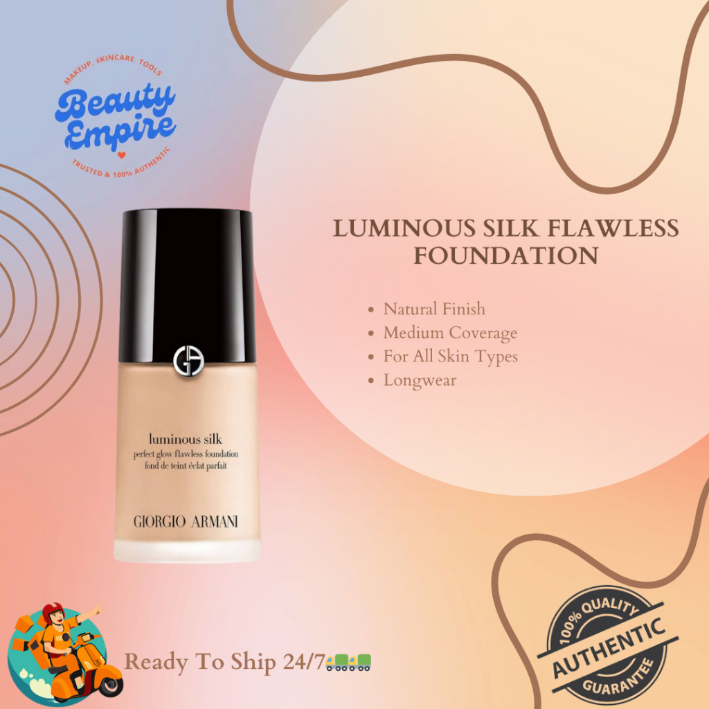 B.EMPIRE || Giorgio Armani Luminous Silk Glow Flawless Foundation