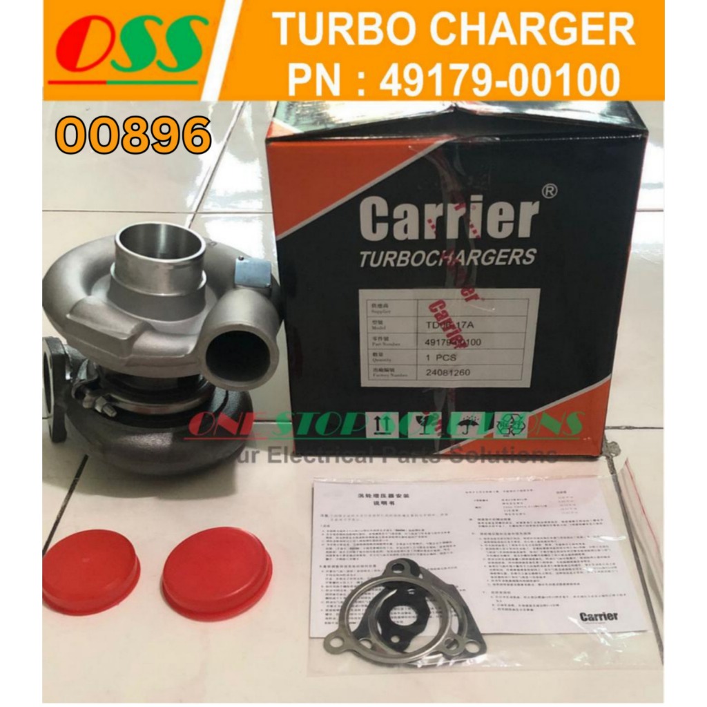 TURBO CHARGER MITSUBISHI TD06-17A PN 49179-00100 6D14 6D15