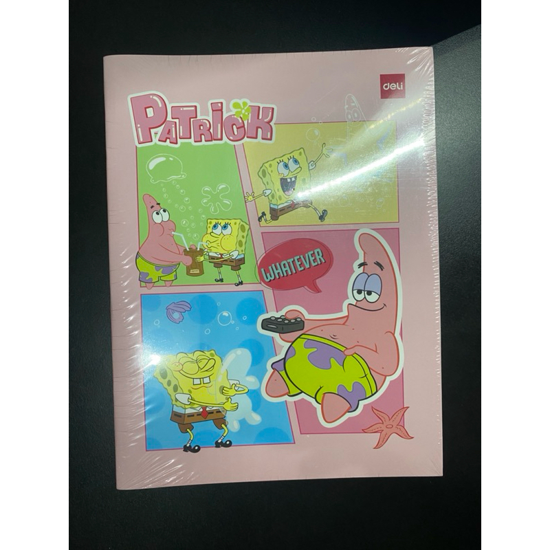 

Deli Buku Tulis CNA558 Spongebob Special edition - 1 Inner