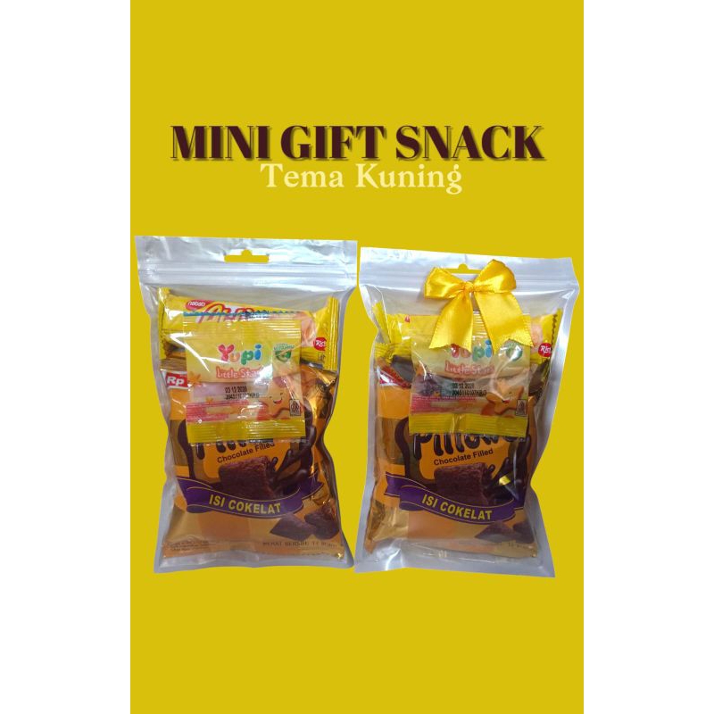 

MINI GIFT SNACK TEMA KUNING //MINI HAMPERS