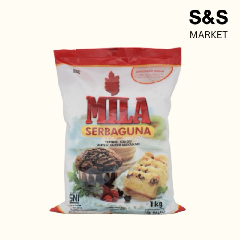 

Tepung Terigu Serbaguna Mila 1 kg