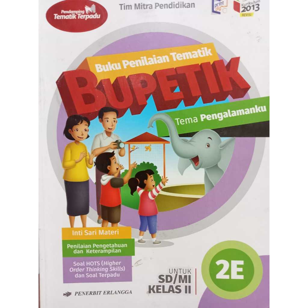 BUKU BUPETIK TEMA PENGALAMANKU SD/MI KELAS 2E
