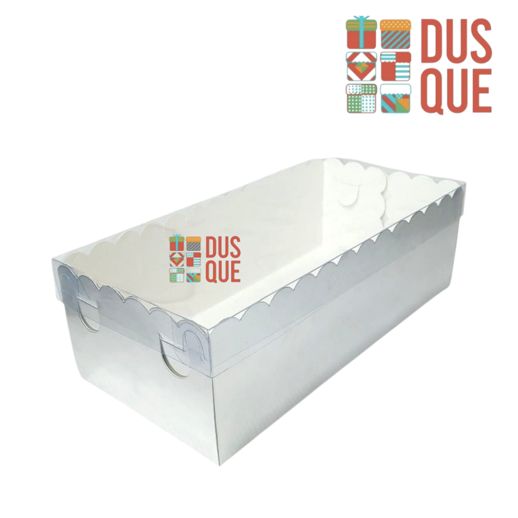 

(5 Pcs) Dus Kotak Kue Box Hologram Silver Laminasi Cake Ivory 12x25x8cm Hologram Premium Box 12 x 25 x 8 Silver