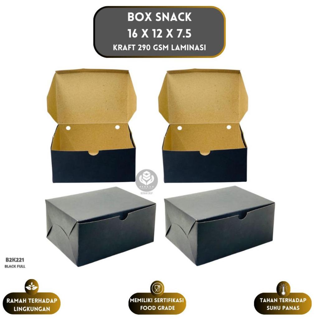 Dus Snack 12x16 Box Snack 12x16 Dus Kue Box 16x12 (B2K221)