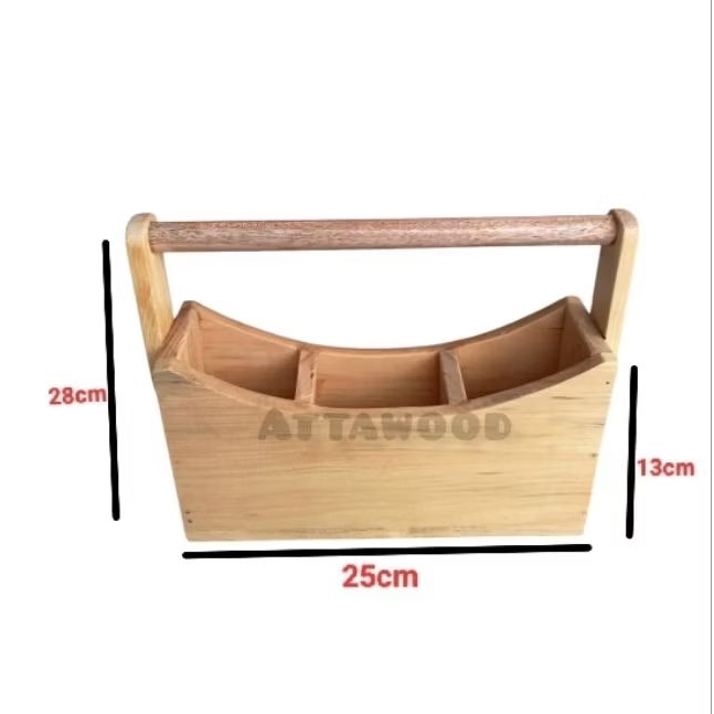 

Tempat pensil full kayu