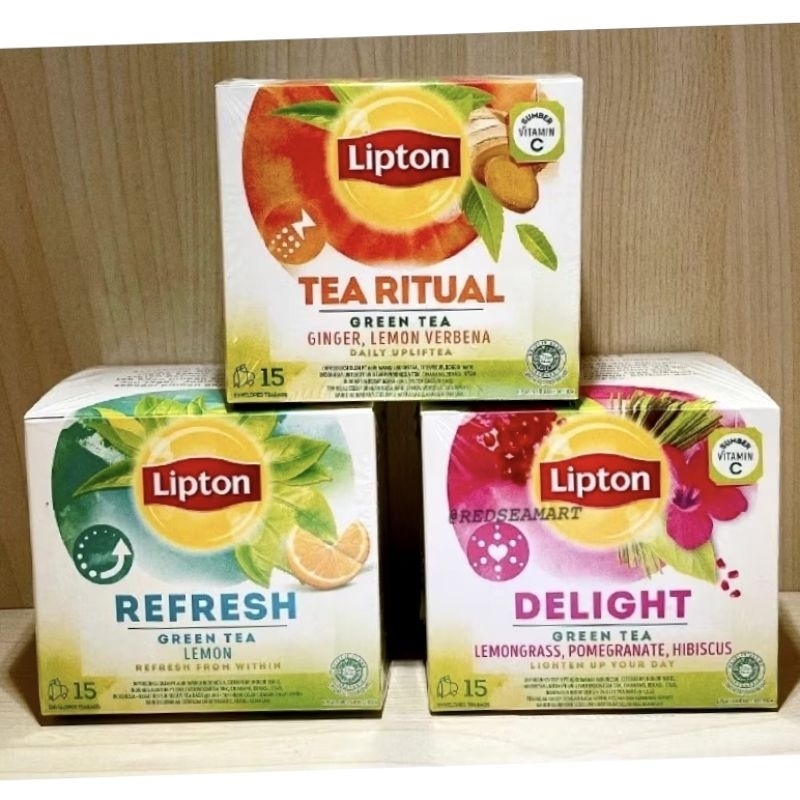 

Lipton Green Tea Isi 15 Bags 3 Variant