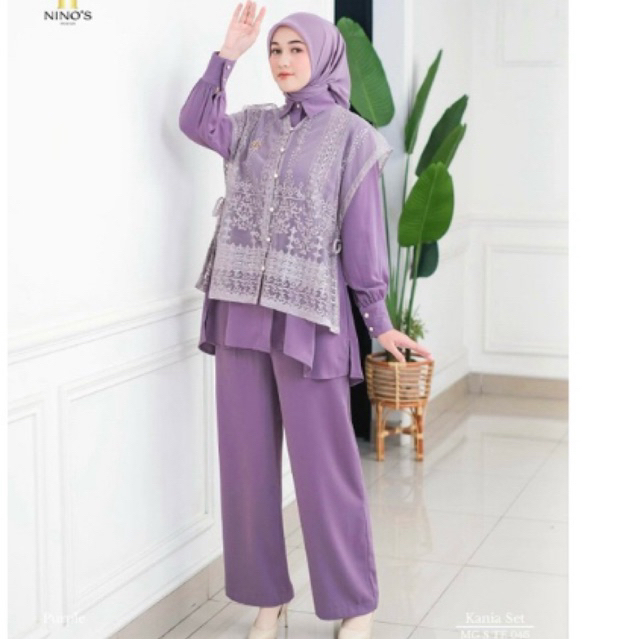 set ninos dan  set by Inji original