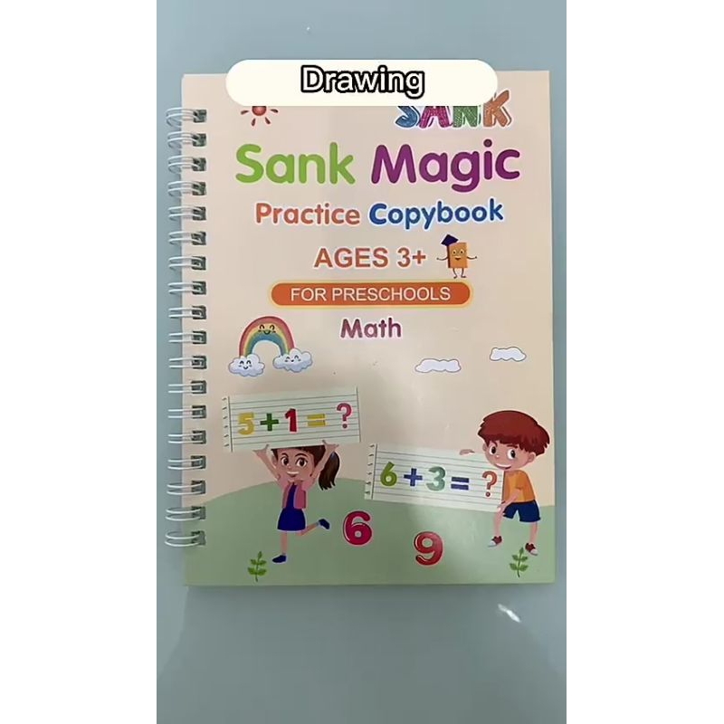 

1 Set Buku sank magic isi 4 buku, bulpen dan isi ulang