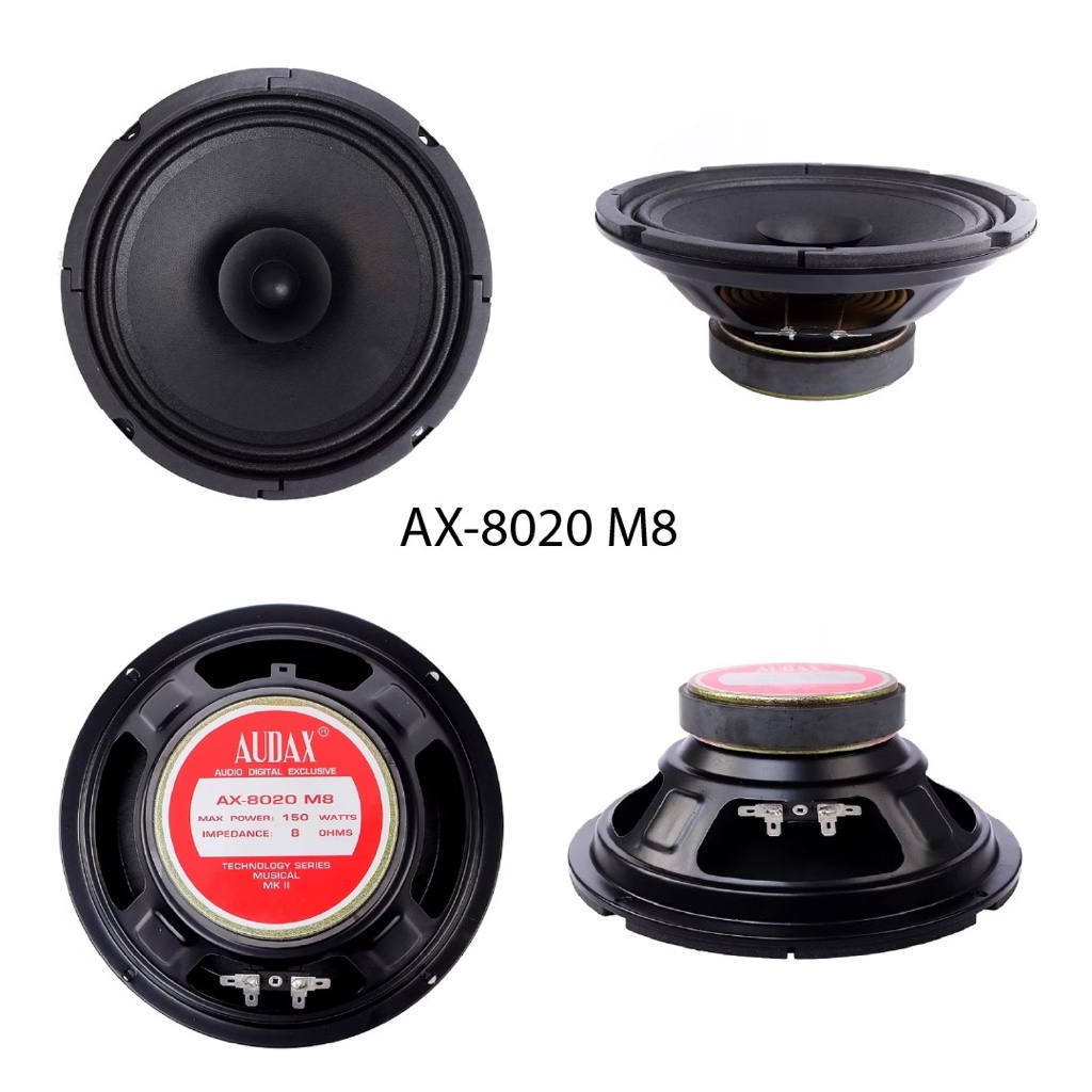 SPEAKER AUDAX AX-8020 M8 / AX8020 M8 / AX 8020M - FULL RANGE