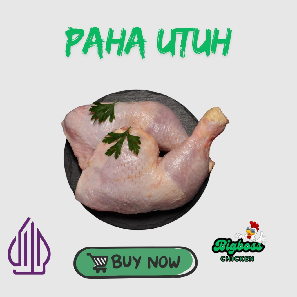 

PAHA Utuh ayam ukuran 1 kg