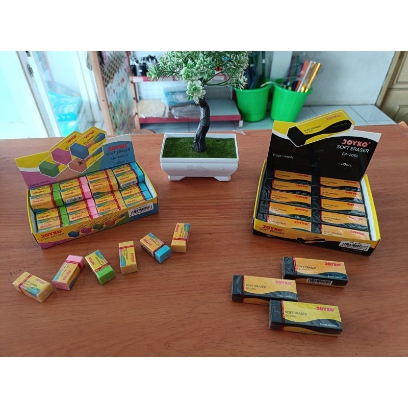 

Penghapus Pensil JOYKO - Isi 20pcs & Isi 40pcs