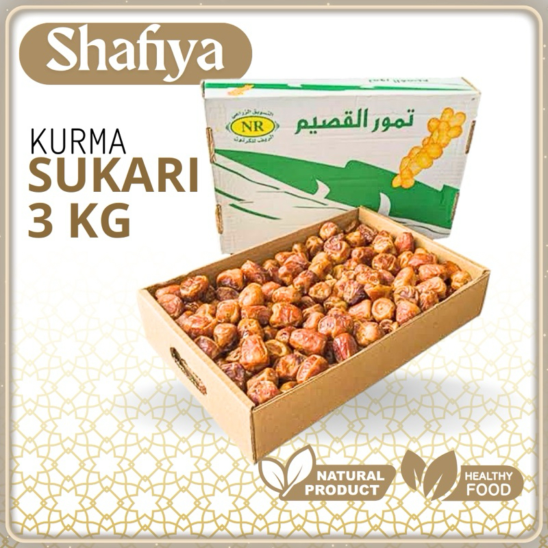 

Kurma Sukari Dus 3 KG