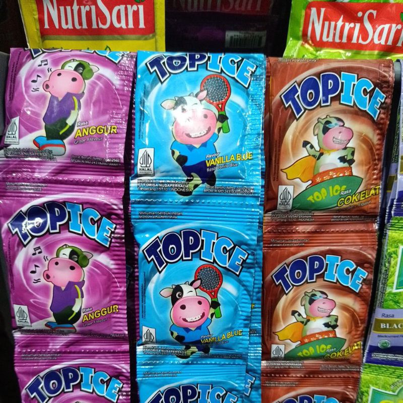 

TOPICE minuman serbuk 1 renteng 10pcs