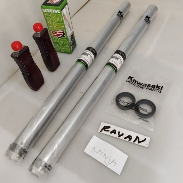 Shock depan Ninja Ninja shock depan Ninja + silsok & olisok lengkap