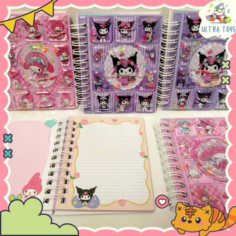 

[ULTRATOYS] NOTEBOOK AIR KUROMI SANRIO LUCU