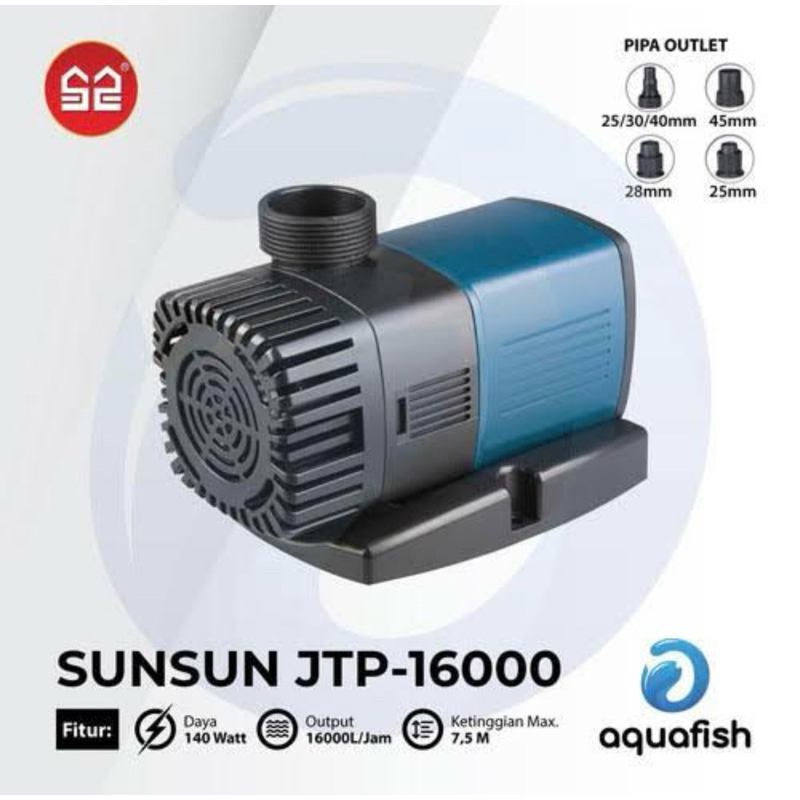 Pompa Kolam Ikan SUNSUN JTP-16000