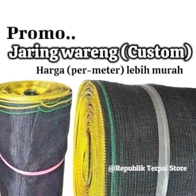 PROMO WARENG (ECER) JARING WARENG PAGAR WARENG TANAMAN WARENG IKAN