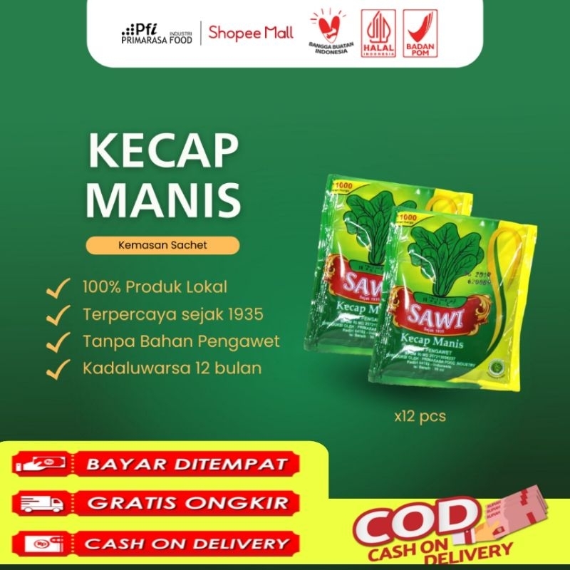 

Kecap Manis Cap Sawi isi (5 PCS)