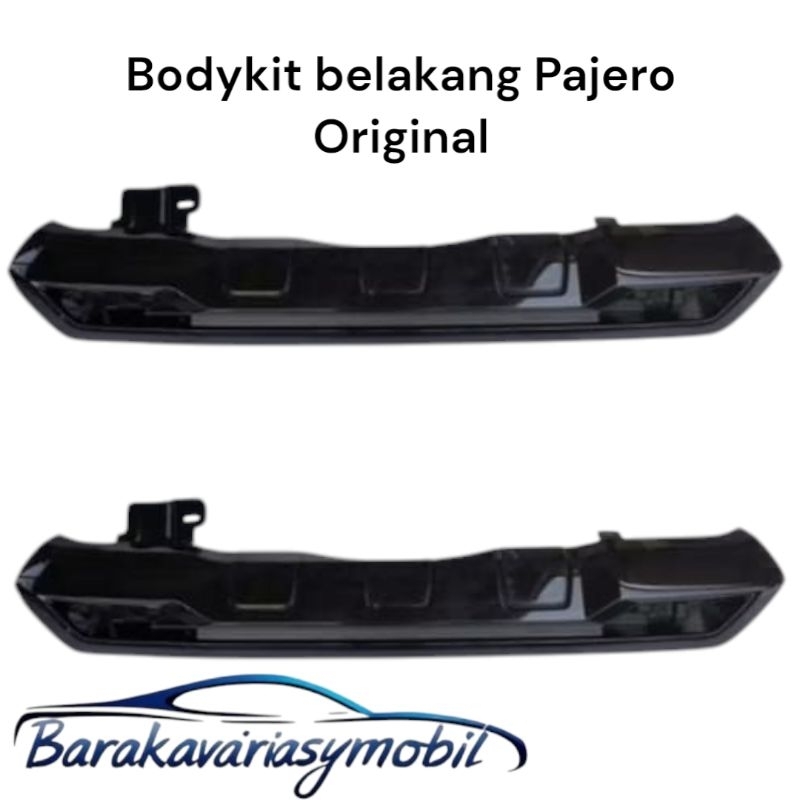 garnis pintu bagasi mitsubishi pajero sport original