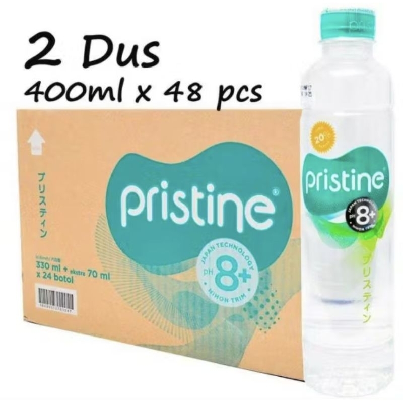 

Pristine ph8+ 400ml 2dus
