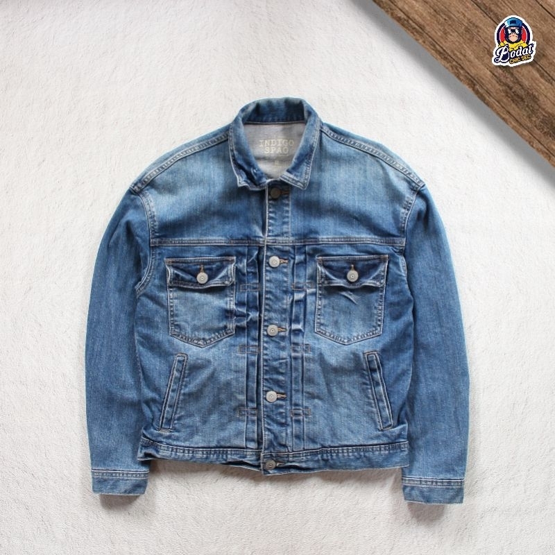 Jaket Trucker Indigo Spao Type 2