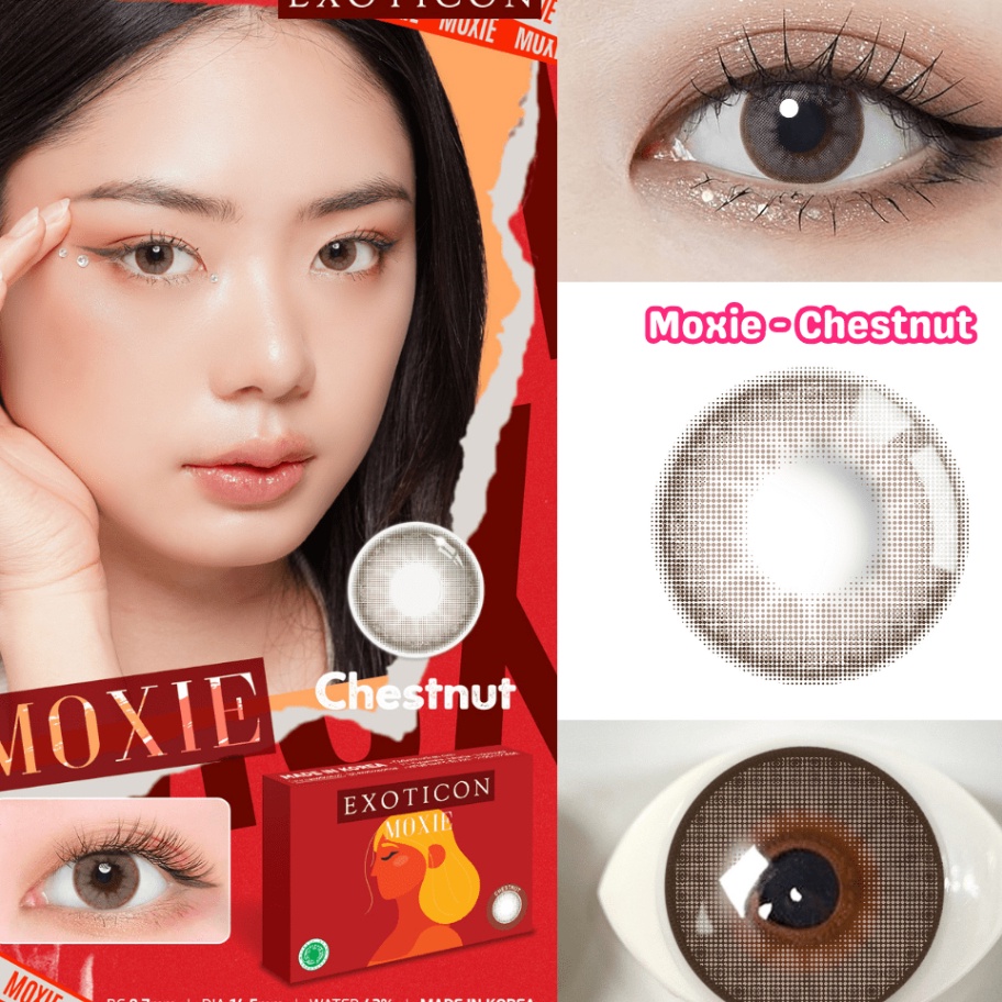 Flash Sale Exoticon Softlens  Moxie  Chestnut