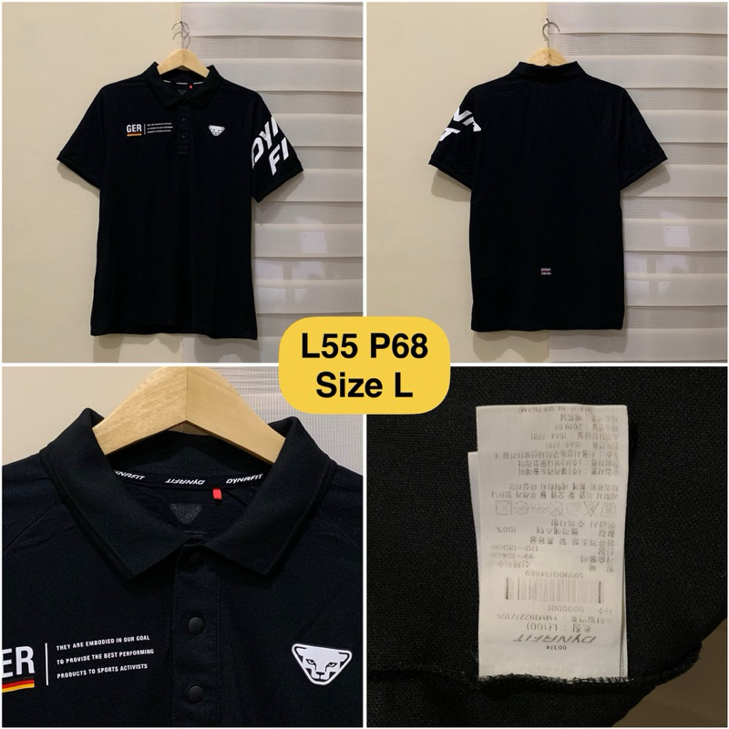 Poloshirt Dynafit Hitam Original