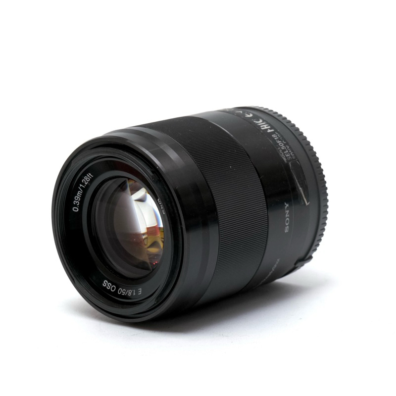 Lensa Sony E 50mm f1.8 OSS Bekas Second