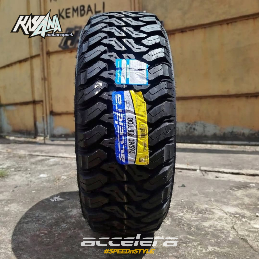 Ban mobil ring 18 ACCELERA MT 01 265 60 R18 ban mobil pajero fortuner r18 ban offroad