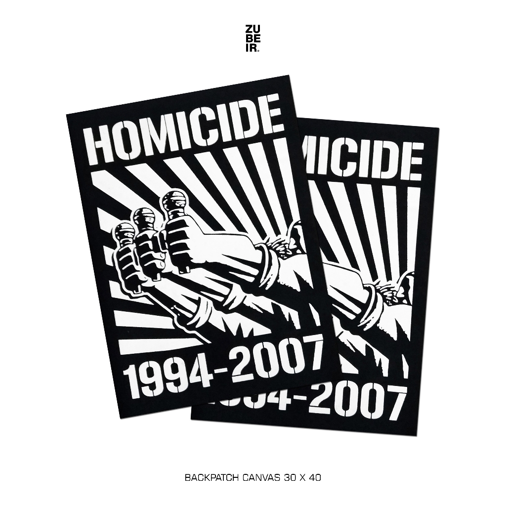 BACKPATCH HOMICIDE / BACKPATCH SABLON HOMICIDE / HOMICIDE / BACKPATCH PUNGGUNG