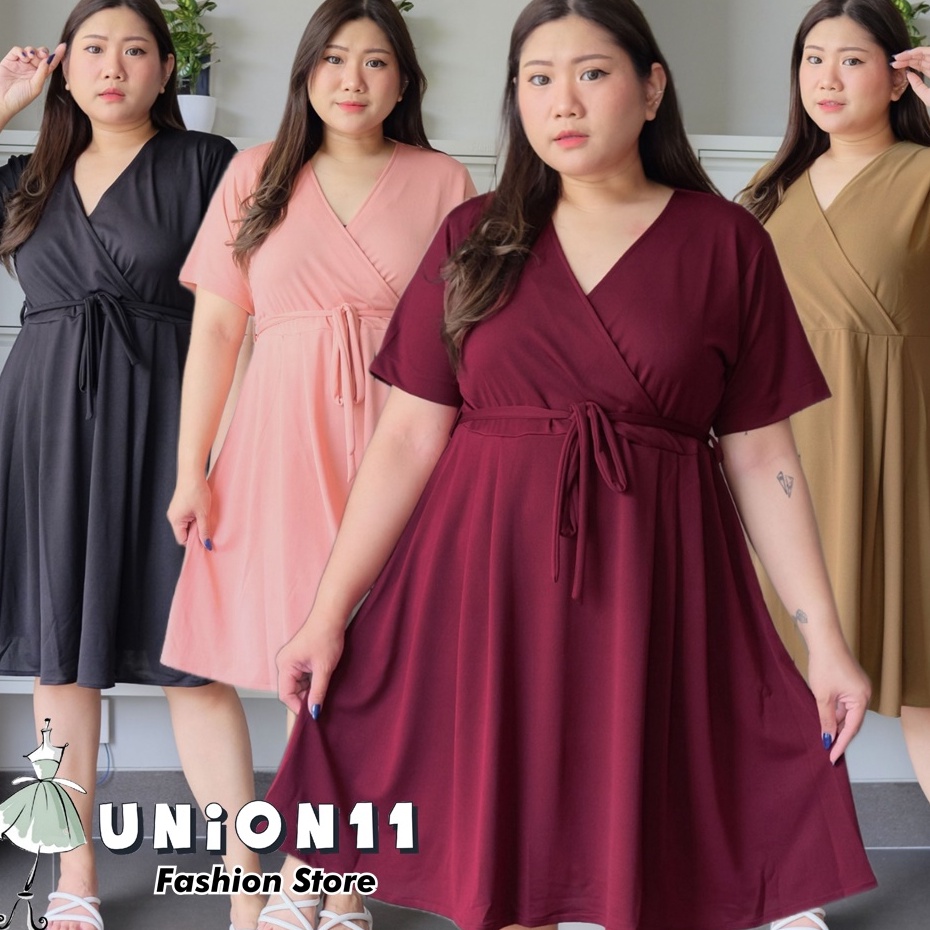UNION11  DRESS JUMBO WANITA LD 12  BAJU JUMBO WANITA  DRESS PESTA WANITA BIGSIZE  DRESS JUMBO WANITA