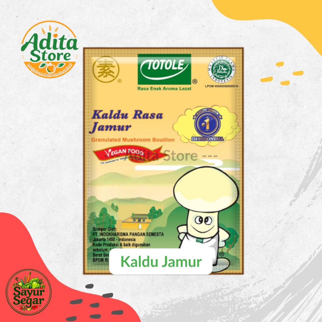 

Totole Kaldu Jamur 40gram