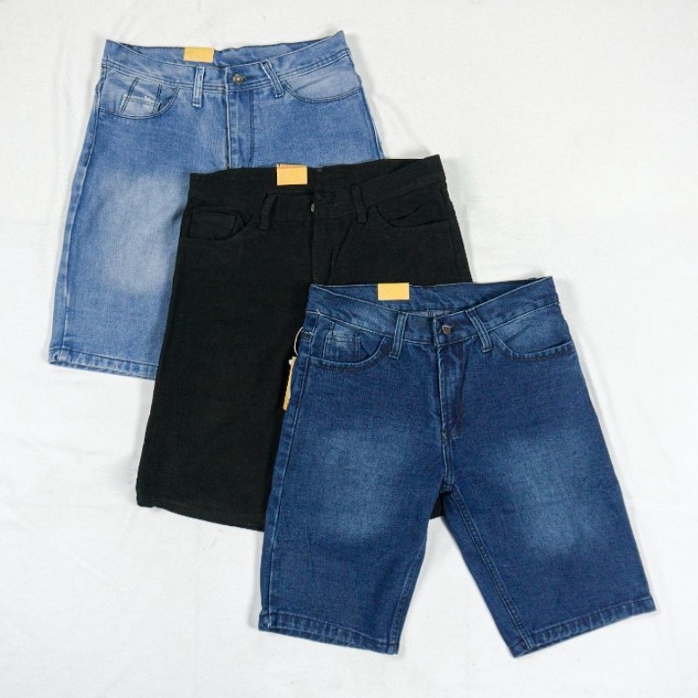KODE E9R CELANA JEANS PRIA PENDEK SIZE 2738