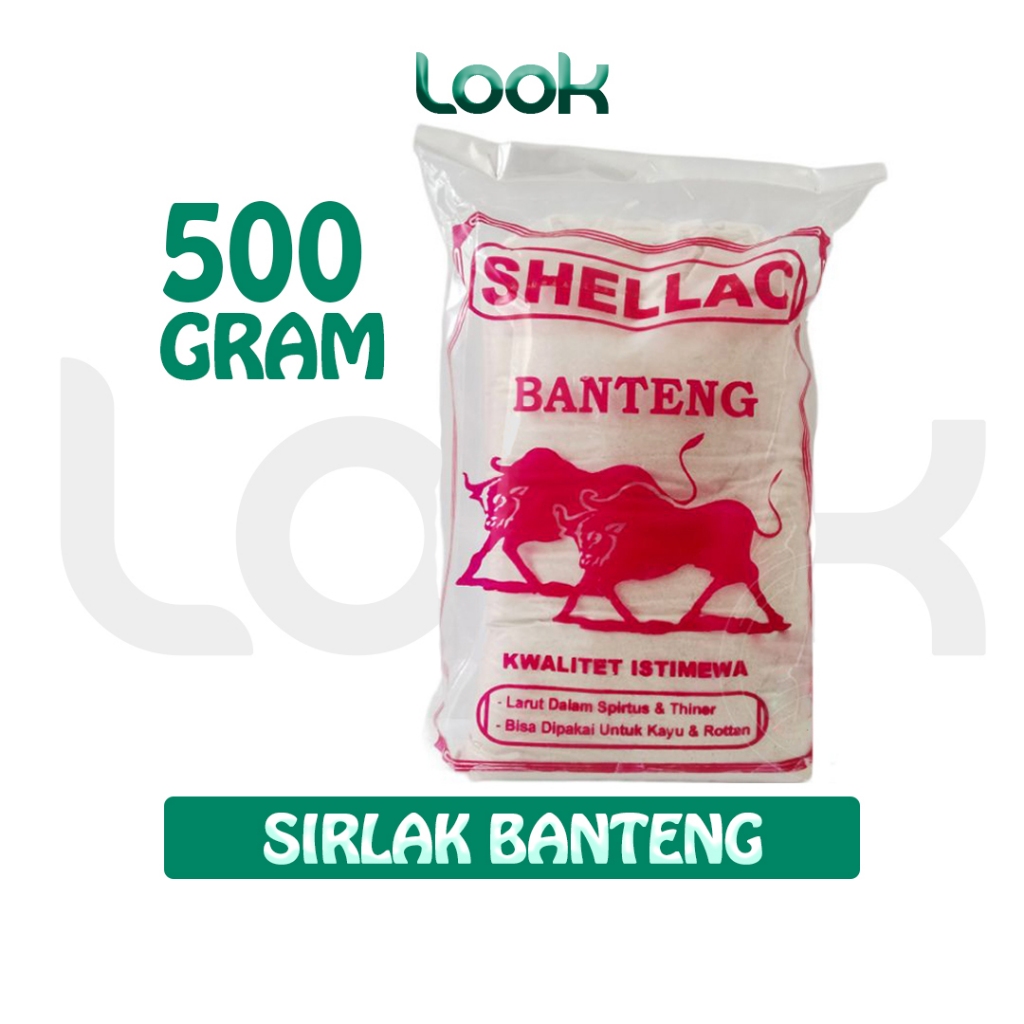 

[ 500 Gram ] Sirlak Shellac Sandarlak Bubuk Banteng Kemasan 500 Gram | Sirlak Cap Banteng Ekonomis Berkualitas