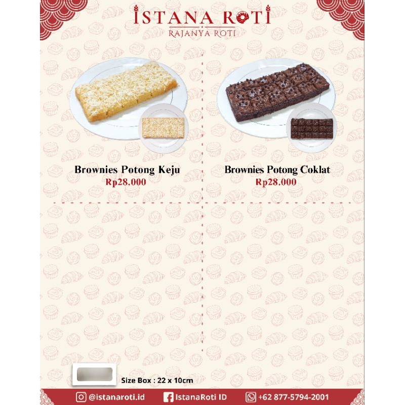 

brownies potong