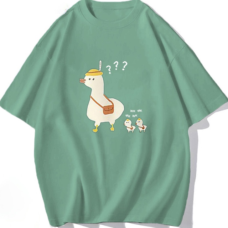 Cod  Mokokomo  Kaos Tshirt BabyDuck Oversize Atasan Oversize Unisex