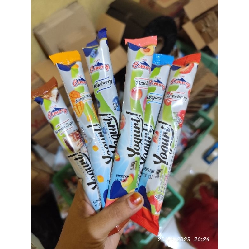 

1 dus isi 25 pcs cimory yogurt stick 40gr varian rasa