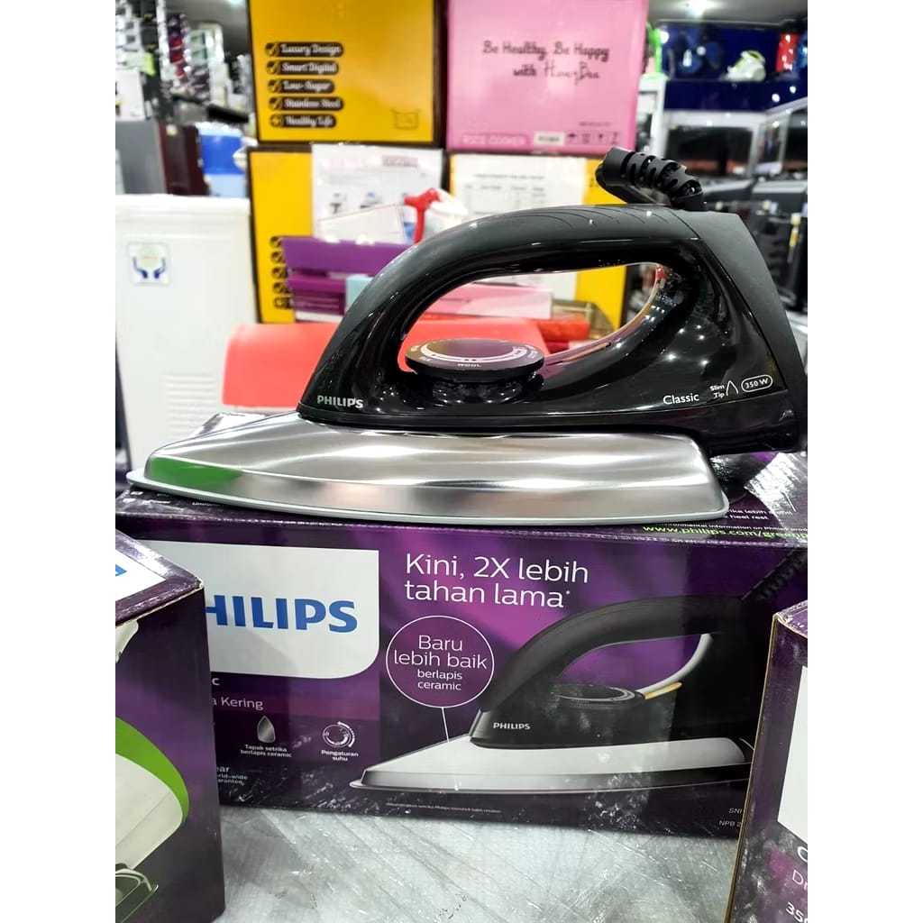 Setrika Philips classic unggu/Setrikaan baju/Gosokan baju/Setrika/Philips/Setrika uap