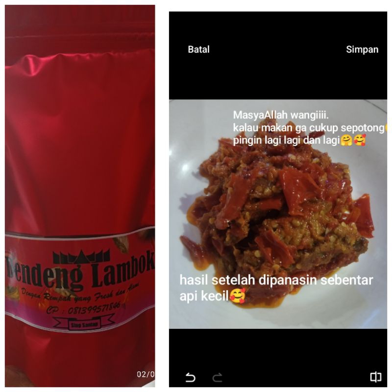 

dendeng asli padang-dendeng sapi-dendeng lembut 250gr