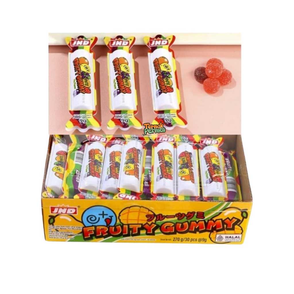 

FRUIT GUMMY JND BOX ISI 30 PCS