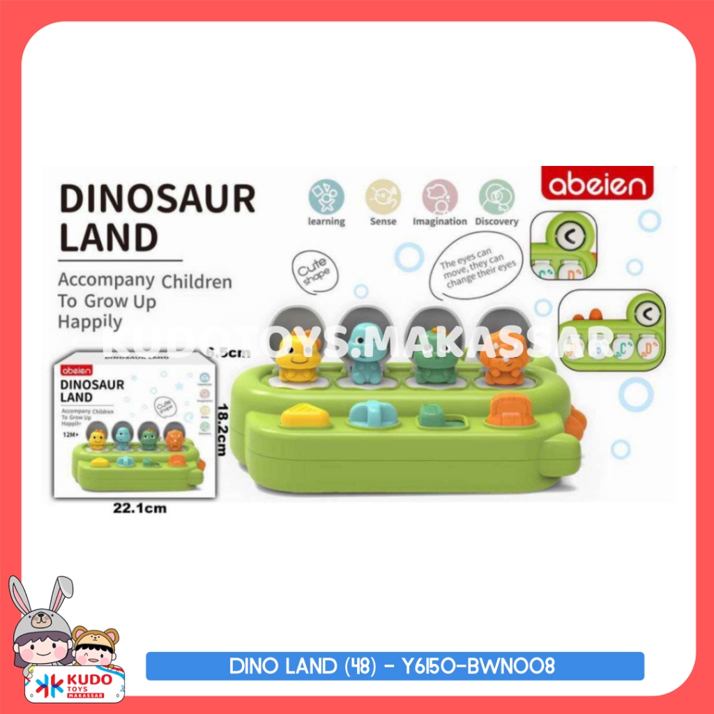 MAINAN ANAK DINO LAND (48) | Y6150-BWN008