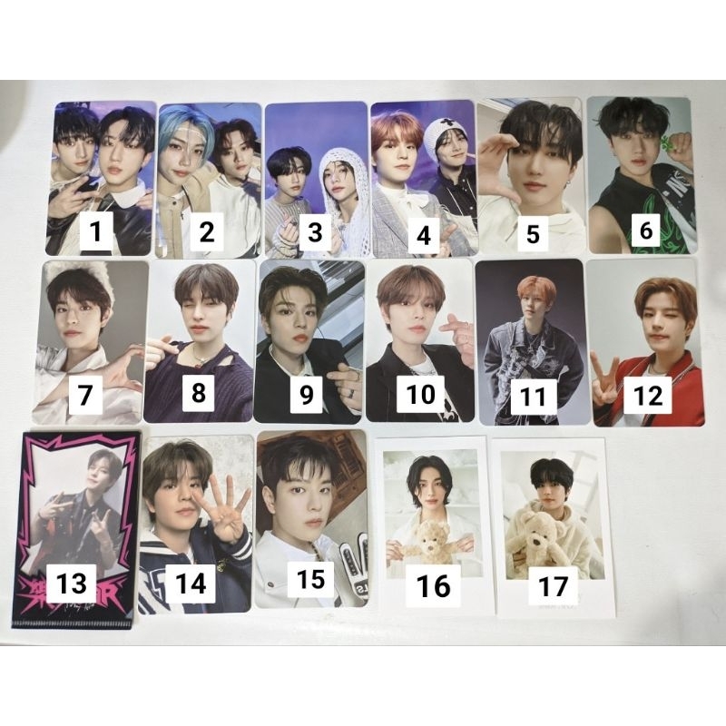 [OFFICIAL] PHOTOCARD PC STRAY KIDS SKZ BANGCHAN LEE KNOW CHANGBIN HYUNJIN HAN FELIX SEUNGMIN I.N ROC
