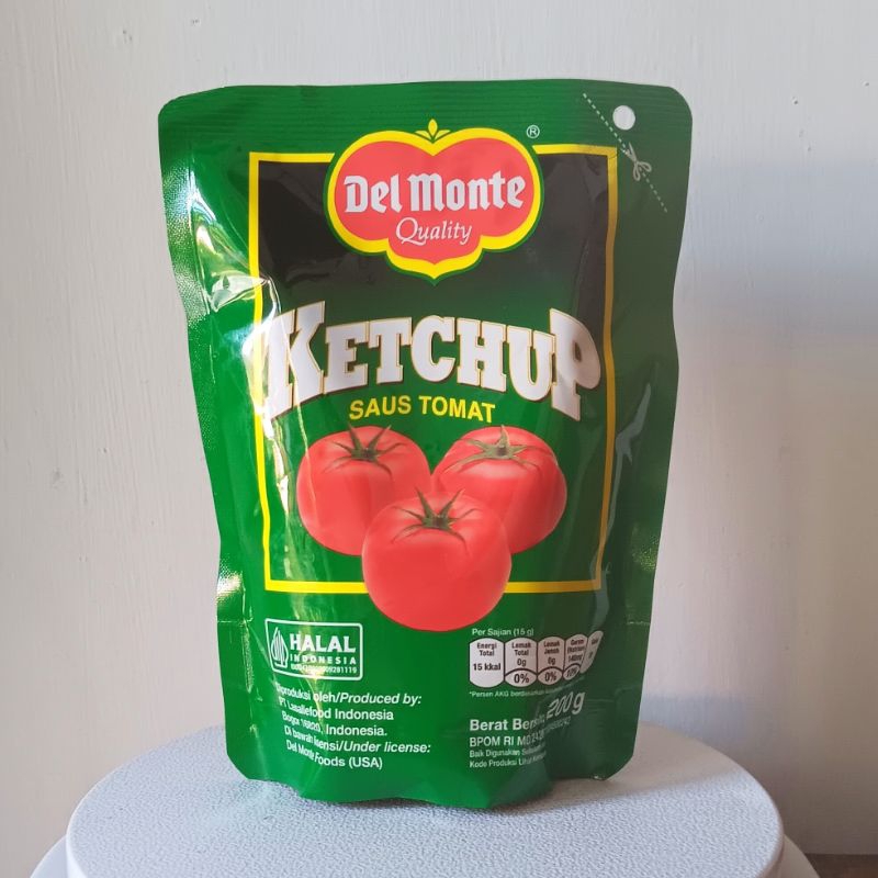 

Saus Tomat Kechup Del Monte Kemasan 200g