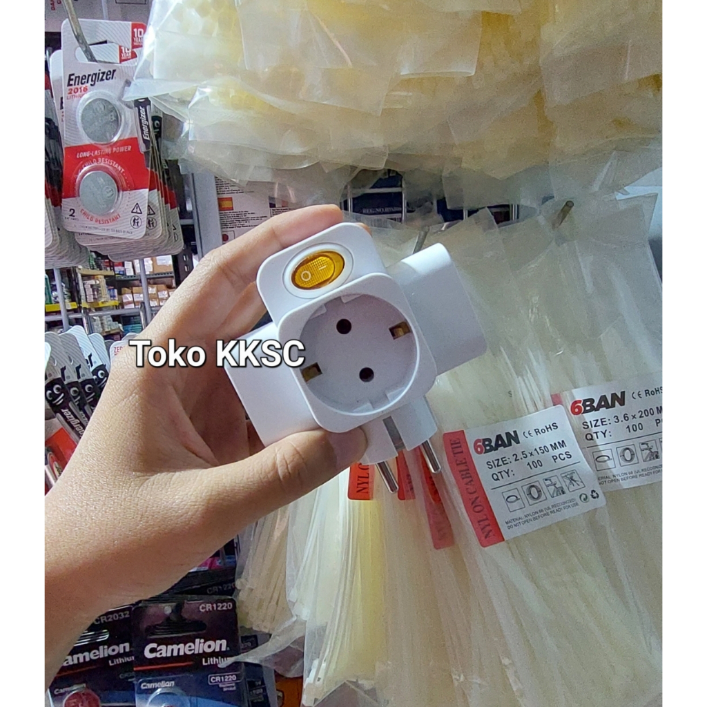 SHUKAKU Steker Arde T / Stop Kontak