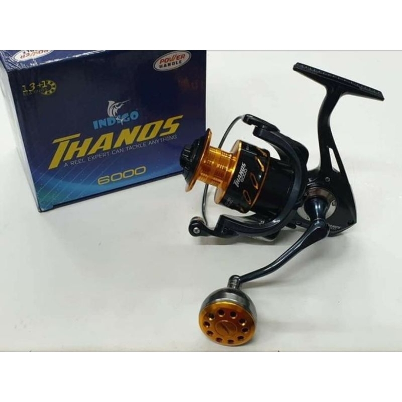 Reel Pancing Indigo Thanos 4000-6000 Power Handle