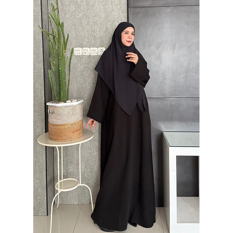 ABAYA JETBLACK|ABAYA HITAM ABAYA CANTIK ABAYA PREMIUM