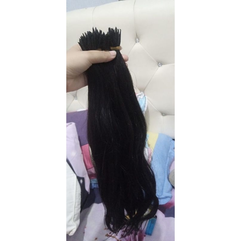 rambut sambungan asli