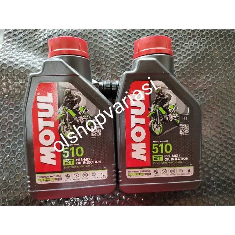 Motul 1liter  Oli samping 2T 510 Original